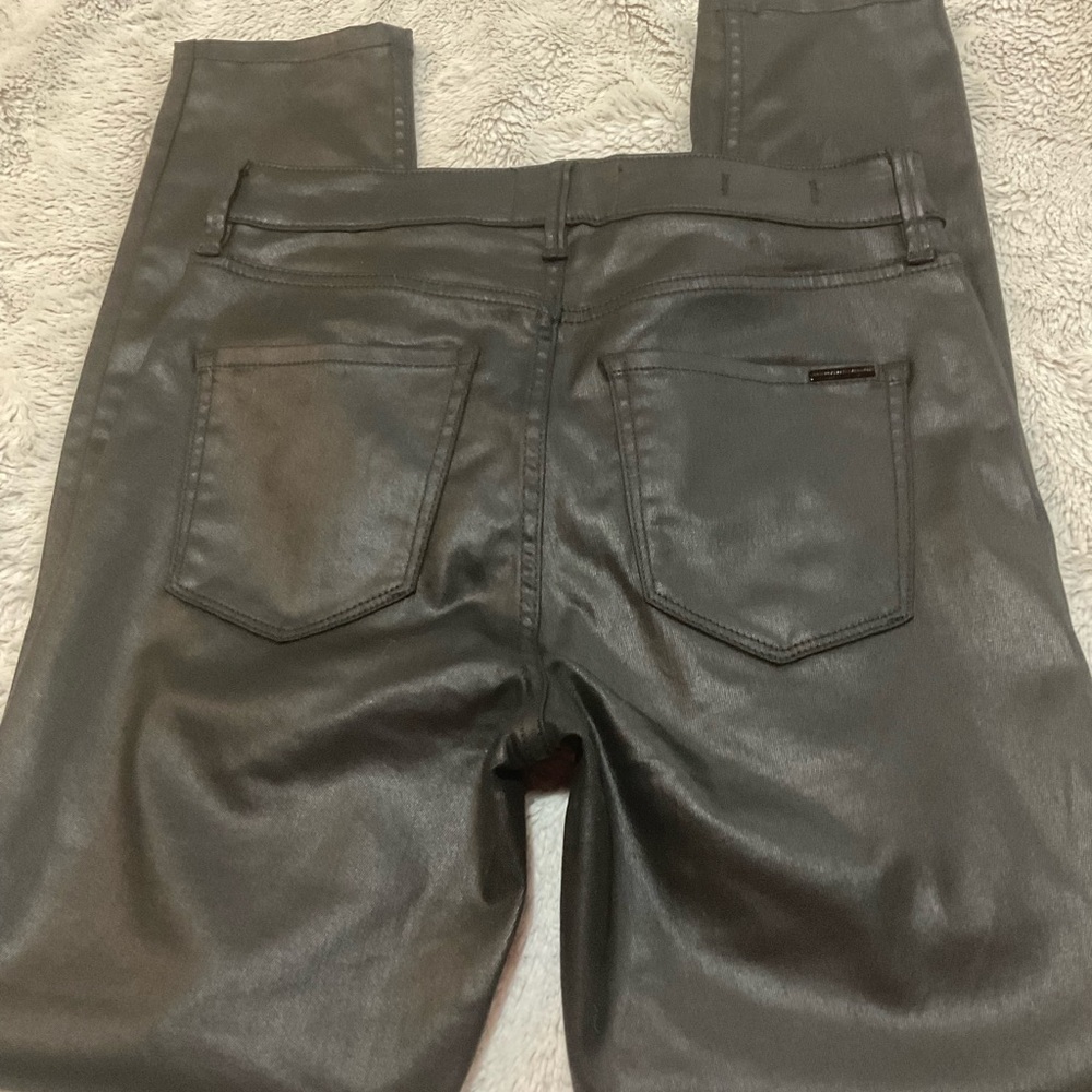 White House Black Market High-Rise Black Skinny Pants - Picture 5 of 6